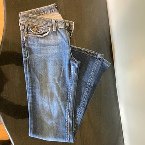 Woman’s worn jeans from Banana Republic size 2R